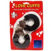 ALGEMAS LOVE CUFFS PRETA