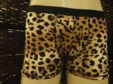 CUECA BOXER RAJ MASTER - PADRONAGEM DE ONÇA - TAMANHO ÚNICO