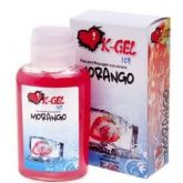 ÓLEO COMESTÍVEL ICE PARA MASSAGEM CORPORAL KGEL MORANGO