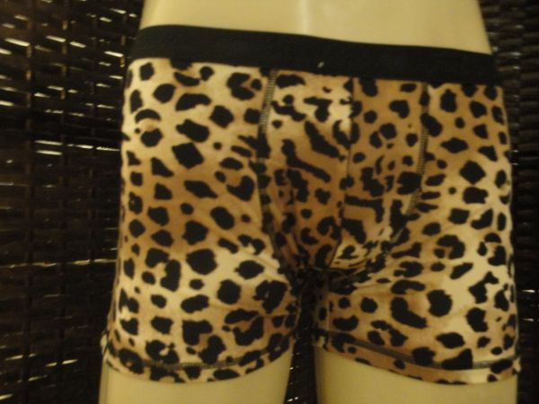 CUECA BOXER RAJ MASTER - PADRONAGEM DE ONÇA - TAMANHO ÚNICO