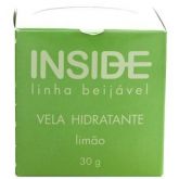VELA BEIJÁVEL HIDRATANTE LIMÃO 30G INSIDE
