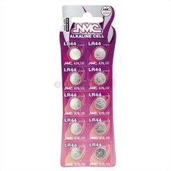 CARTELA COM 10 BATERIAS - NMC BATTERIES 10 X LR44