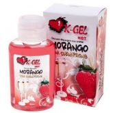 ÓLEO COMESTÍVEL CORPORAL KGEL MORANGO COM CHAMPANHE