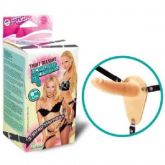 CINTA COM PÊNIS NA COR NATURAL - TIGHT DELIGHT ROMPING ROMAN