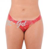 CALCINHA SOLÚVEL D'LUST MORANGO - TAMANHO ÚNICO. VESTE PMG