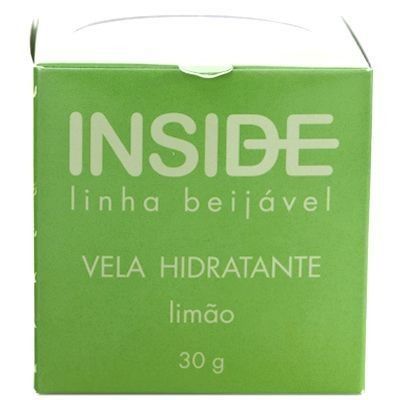 VELA BEIJÁVEL HIDRATANTE LIMÃO 30G INSIDE
