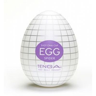 MASTURBADOR TENGA EGG - SPIDER DIFERENTE. FÁCIL DE USAR.